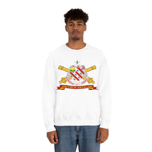Load image into Gallery viewer, Unisex Heavy Blend Crewneck Sweatshirt - Army - 8th Field Artillery w Br - Ribbon
