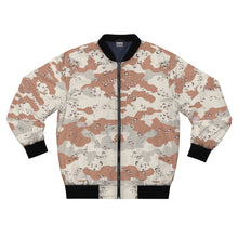 Load image into Gallery viewer, Men's AOP Bomber Jacket - Beach Desert Camo Design