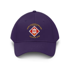 Load image into Gallery viewer, Twill Hat - Army - 18th Engineer Brigade Vietnam - Vietnam War - Hat - Direct to Garment (DTG) - Printed