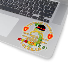 Load image into Gallery viewer, Kiss-Cut Stickers - Army - Vietnam Combat Veteran w 25th Military Police Co w 25th ID X 300