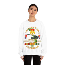 Load image into Gallery viewer, Unisex Heavy Blend Crewneck Sweatshirt - Army - Vietnam Combat Vet - 2nd Bn 94th Artillery - I Field Force w M107