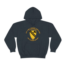 Load image into Gallery viewer, Unisex Heavy Blend Hooded Sweatshirt - Army - 1st Air Cavalry Brigade - Warriors - 1st Cav Division