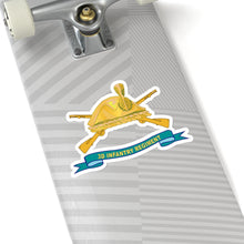 Load image into Gallery viewer, Kiss-Cut Stickers - Army - 3d Infantry Regiment - DUI w Br - Ribbon X 300