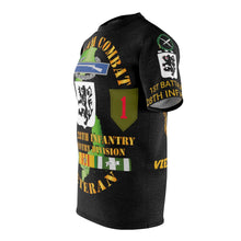 Load image into Gallery viewer, All Over Printing - Army - Vietnam Combat Veteran - 1st Battalion, 28th Infantry 1st Infantry Division