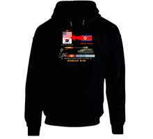 Load image into Gallery viewer, Army - Korean War - Usa - South Korean Vs North Korea Hoodie