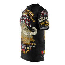 Load image into Gallery viewer, All Over Printing - Army - 75th Ranger Regiment - Iraq Invasion 2003 - Operation Iraqi Freedom with Iraq War Service Ribbons