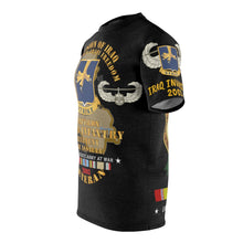 Load image into Gallery viewer, All Over Printing - Army - 1st Bn 502nd Infantry Regiment - Air Assault - OIF - Invasion - 2003 w Iraq Svc