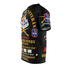 Load image into Gallery viewer, All Over Printing - Army - 172nd Infantry Bde Ft. Richardson, AK with Cold War Ribbons