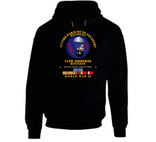 Load image into Gallery viewer, Army - 511th Pir 11th Airborne Div - Wwii W Pac - Phil Svc Hoodie