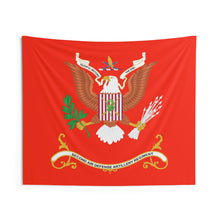 Load image into Gallery viewer, Indoor Wall Tapestries - 2nd Air Defense Artillery - Regimental Colors Tapestry