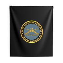 Load image into Gallery viewer, Indoor Wall Tapestries - Army - 38th Infantry Regiment - Buffalo Soldiers - Jackson Barracks, LA w Inf Branch
