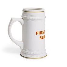 Load image into Gallery viewer, Beer Stein Mug - USMC - E8 - First Sergeant (1SG) X 300