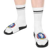 Load image into Gallery viewer, Men's Slide Sandals - American Defenders Of Bataan Corregidor - Ms Logo