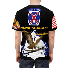 Load image into Gallery viewer, AOP - Army - 10th Mountain Division - Climb to Glory - REFORGER 90, Centurion Shield - Cold War Service Ribbons