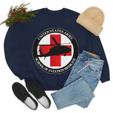 Load image into Gallery viewer, Unisex Heavy Blend Crewneck Sweatshirt - Army MEDEVAC Critical Care Flight Paramedics V1