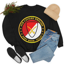 Load image into Gallery viewer, Unisex Heavy Blend Crewneck Sweatshirt - Army - 6th Cavalry Brigade Fort Hood, Texas