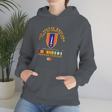 Load image into Gallery viewer, Unisex Heavy Blend™ Hooded Sweatshirt - Army - 1st Signal Bde SSI w VN SVC