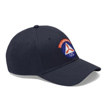 Load image into Gallery viewer, Twill Hat - CAP - Civil Air Patrol Insignia - Hat - Direct to Garment (DTG) - Printed