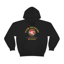 Load image into Gallery viewer, Unisex Heavy Blend Hooded Sweatshirt - Army - 84th Infantry Division - The Railsplitters wo DS X 300