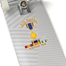 Load image into Gallery viewer, Kiss-Cut Stickers - Army - Air Medal - Combat Assaults w VN SVC w Air Medal Ribbon