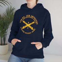 Load image into Gallery viewer, Unisex Heavy Blend™ Hooded Sweatshirt - Army - 2nd Bn 4th Field Artillery Regt - 105mm w Arty Br