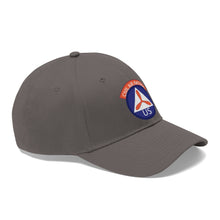 Load image into Gallery viewer, Twill Hat - CAP - Civil Air Patrol Insignia - Hat - Direct to Garment (DTG) - Printed