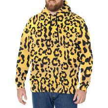 Load image into Gallery viewer, Leopard Camouflage V3 New Men's All-Over Print Hoodie (Model H55)