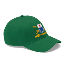 Load image into Gallery viewer, Twill Hat - Army - 299th Cavalry Regiment w Br - Ribbon- Hat - Direct to Garment (DTG) - Printed