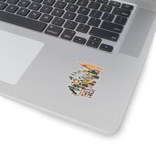Load image into Gallery viewer, Kiss-Cut Stickers - Map - Vietnam Units -with Wpns - Equipment