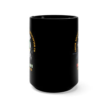 Load image into Gallery viewer, Black Mug 15oz - 180th Assault Support Helicopter Company - Big Windy with Vietnam Service Ribbons