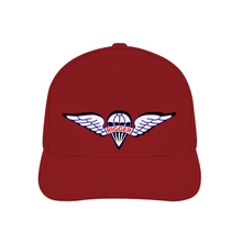 Load image into Gallery viewer, Custom All Over Print Unisex Adjustable Curved Bill Baseball Hat - Army - Parachute Rigger Cloth wo Txt X 300