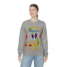 Load image into Gallery viewer, Unisex Heavy Blend Crewneck Sweatshirt - Army - Vietnam Combat Vet - 1st Bn 61st Infantry - 5th Inf Div Ssi
