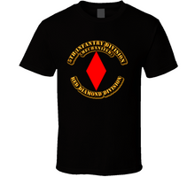 Load image into Gallery viewer, Army - 5th Infantry Division - Red Diamond Division T Shirt