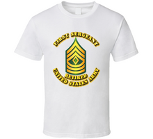 Load image into Gallery viewer, First Sergeant - E8 - w Text - Retired - T-Shirts - Classic