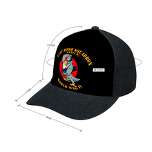 Load image into Gallery viewer, Adult Denim Black Baseball Hat - AAC - 41st Bombardment Squadron - WWII