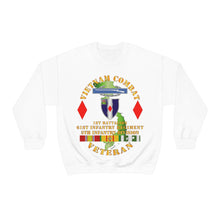 Load image into Gallery viewer, Unisex Heavy Blend Crewneck Sweatshirt - Army - Vietnam Combat Vet - 1st Bn 61st Infantry - 5th Inf Div Ssi