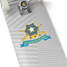 Load image into Gallery viewer, Kiss-Cut Stickers - 36th Infantry Regiment - DUI w Br - Ribbon X 300