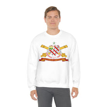 Load image into Gallery viewer, Unisex Heavy Blend Crewneck Sweatshirt - Army - 8th Field Artillery w Br - Ribbon