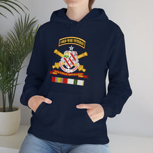 Load image into Gallery viewer, Unisex Heavy Blend Hooded Sweatshirt - Army - 8th Field Artillery w Br - Ribbon COLD WAR Vet Tab