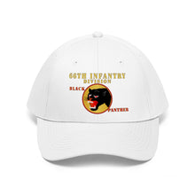 Load image into Gallery viewer, Unisex Twill Hat - 66th Infantry Div - Black Panther - Hat - Direct to Garment (DTG) - Printed