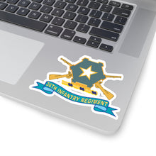 Load image into Gallery viewer, Kiss-Cut Stickers - 36th Infantry Regiment - DUI w Br - Ribbon X 300