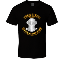 Load image into Gallery viewer, Navy - Rate - Navy Diver - T-Shirts - Classic