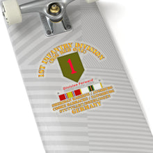 Load image into Gallery viewer, Kiss-Cut Stickers - Army - 1st Infantry Division Forward - Germany w COLD WAR SVC