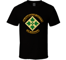 Load image into Gallery viewer, Army - 4th Infantry Division - Ivy Division T Shirt