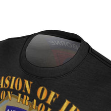 Load image into Gallery viewer, Unisex AOP Tee - Army - Invasion Of Iraq 2003 - 82nd Airborne Division - Battle of Samawah with Iraq War Service Ribbons