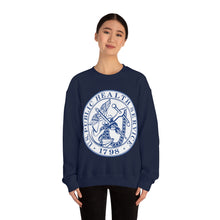 Load image into Gallery viewer, Unisex Heavy Blend Crewneck Sweatshirt - USPHS - United States Public Health Service Seal