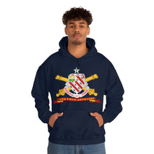 Load image into Gallery viewer, Unisex Heavy Blend Hooded Sweatshirt - Army - 8th Field Artillery w Br - Ribbon