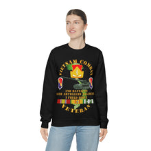 Load image into Gallery viewer, Unisex Heavy Blend Crewneck Sweatshirt - Army - Vietnam Combat Vet - 2nd Bn 94th Artillery - I Field Force w M107
