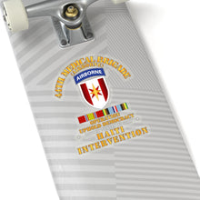 Load image into Gallery viewer, Kiss-Cut Stickers - Uphold Demo - 44th Medical Bde w Svc Ribbons