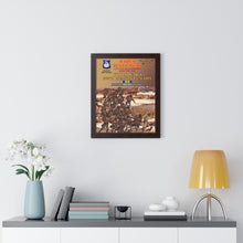 Load image into Gallery viewer, Framed Vertical Poster - Army - 369th Infantry Regiment "Harlem Hellfighters", World War I, "Let's Go Hellfighters, Over the Top"